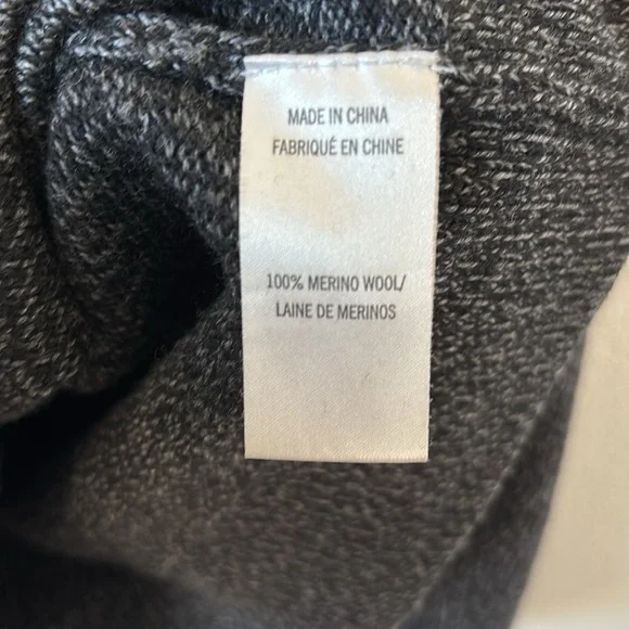 Theory maroon wool Crewneck Sweater in Charcoal - Picture 8 of 8